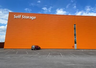 Building after cladding spray services looking fresh and new.